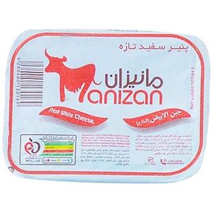 پنیر سفید نیم چرب مانیزان 100 گرمی