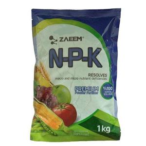 کود کامل (پتاس بالا) NPk 12-12-36 زعیم یک کیلوگرم