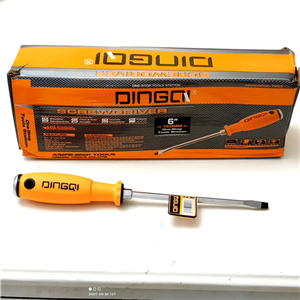 پیچ گوشتی دوسو تخت ضربه و آچارخور 150*6.3 دینگی DINGQI مدل 68006