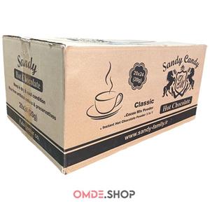 هات چاکلت سندی کلاسیک عمده ۲۴ بسته ۲۰ عددی