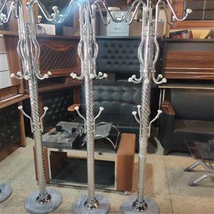 چوب لباسی استیل پایه سنگ کد 520 
