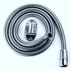 شلنگ توالت برنجی کروم (پلیشی _ مات)