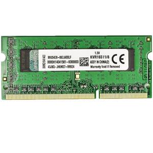 رم  دسکتاپ کینگستون مدل DDR3 1600S MHz CL15 ظرفیت 8 گیگابایت