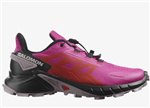 کتانی تریل رانینگ دو کوهستان زنانه سالامون فرانسه SALOMON SUPERCROSS 4 Trailrunning Schuhe Damen Very Berry Black Quail