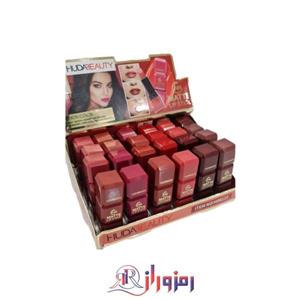 رژلب جامد هدی بیوتی hudabeauty کدH98122 پک 24 عددی