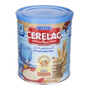 سرلاک گندم به همراه شیر نستله 400 گرمی Cerelac Wheat with Milk Nestle gr 