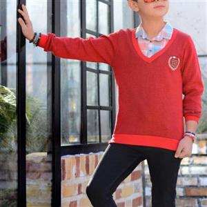 بلوز تک پسرانه یقه دو تیکه