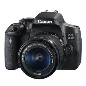 دوربین کانن EOS 750D Kit EF-S 18-55mm F/3.5-5.6 IS STM-50 تعداد 29 هزار شات