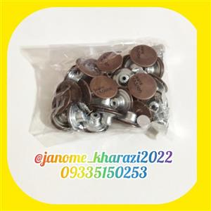 دکمه لی سایز 17 بسته 30 عددی موجود در 4رنگ