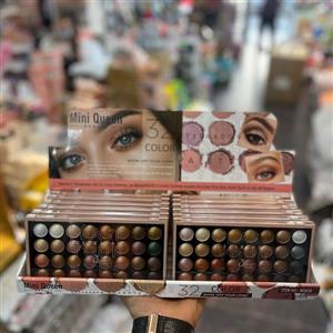 مجموعه 12 عددی سایه چشم مینی کویین در 32 رنگ،وارداتی با کیفیت بالا و تحت لیسانس