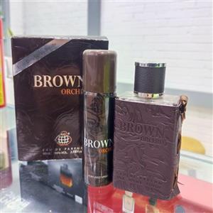 ادکلن براون ارکید قهوه‌ای اصلی تضمینی با اسپری هدیه همراهش