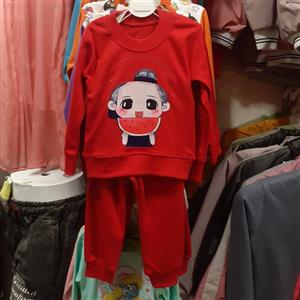 حراج ویژه بلوز شلوار پسرانه بلوزشلوار  بچگانه سایز 35 سایز 40