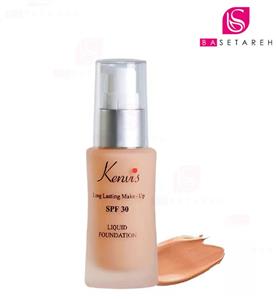 کرم پودر ضد افتاب کنویس مدل SPF30 شماره 107 kenvis spf30 Foundation 