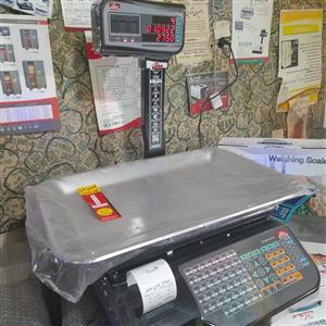 ترازو علمکدار محک پلاس پرینتردار  مدل15000plus (ارسال با باربری و پس کرایه)