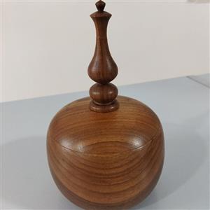 قندان  چوبی(جنس چوب:گردو)