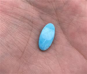 نگین فیروزه نیشابور تراش بادومی کد١٤