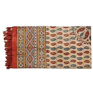 قلمکاری  رومیزی قلمکار صدر مدل چلوار 12 پته کد 100\n 