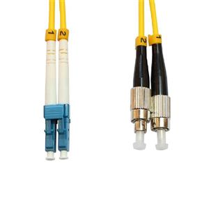 کابل پچ کورد فیبرنوری سینگل مود اسپاد مدل FC به LC طول 5 متر Pach cord fiber lc fc single mode 5m espod 