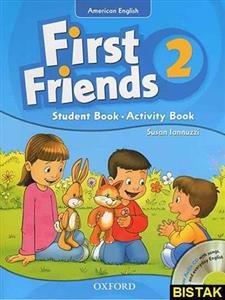 کتاب (American   ( SB+WB+CD First Friends 2