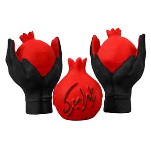 دکوری سنگی مدل یلدایی مجموعه 3عددی