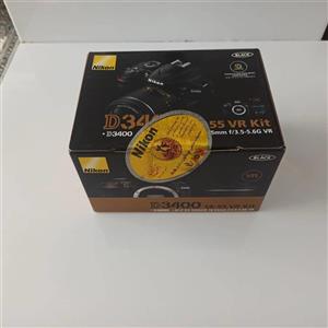 دوربین عکاسی و فیلمبرداری آکبند و پلمپ نیکون d3400