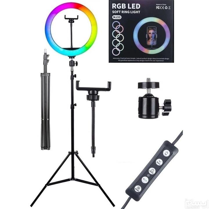 رینگ لایت مدل Mj33 RGB