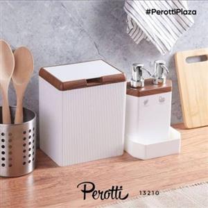 ست سطل زباله و جا مایع پروتی
