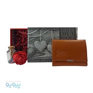 پک کادو ولنتاین کیف پول مردانه پولو