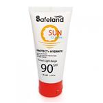 کرم ضد آفتاب SPF90 سیفلند مدل کرم پودری (روشن)