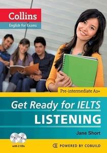 کتاب Get Ready for IELTS Listening Pre-Intermediate   Get Ready for IELTS Listening Pre-Intermediate + CD