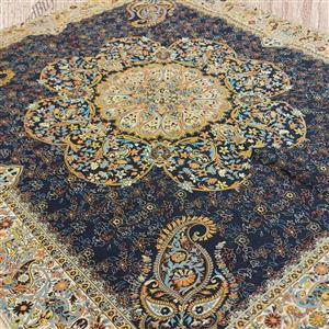 رومیزی ترمه سرمه ای طرح افشاری با طرح و نقشی زیبا و کیفیت بسیار عالی