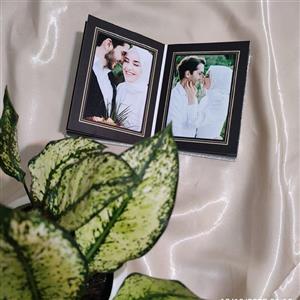 آلبوم عکس 13در18 فریم دار، جلد اکلیلی