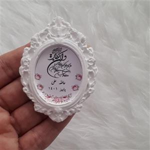 گیفت عروسی جنس  پودر سنگ ترک با متن دلخواه شما