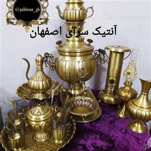 سماورذغالی6لیتر رنگ آنتیک و نانو