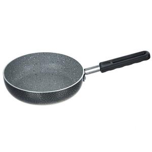 تابه تک دسته عروس تفلون  رنگ سربی کد 0707سایز 18