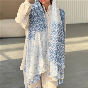 شال نخی منگوله دار وارداتی
