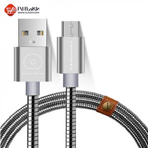 کابل تبدیل USB به microUSB دبلیو یو دبلیو مدل X10 طول 1 متر