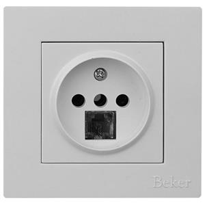 پریز تلفن توکار بکر