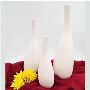 گلدان سرامیکی تک شاخه سه تایی