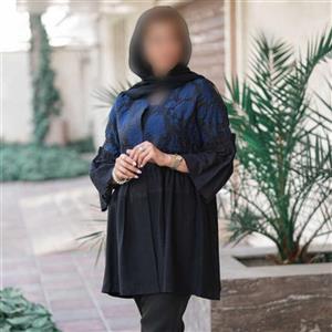 مانتو زنانه مجلسی عروسکی سایز 44 تا 48 تن خوری شیک