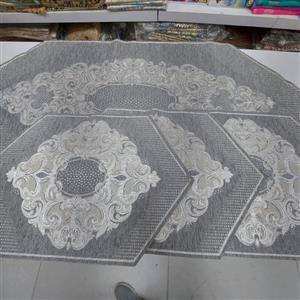 رومیزی 4تیکه مخمل