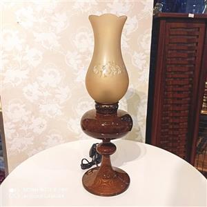 چراغ گردسوز(لمپا) چوبی آباژورکد2