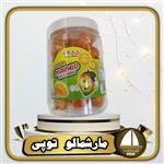 پاستیل ژله ای مارشمالویی توپی با طعم انبه بسته 30 عددی