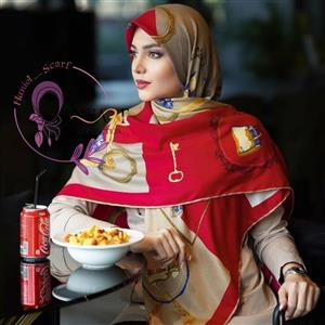روسری دور دست دوز مجلسی