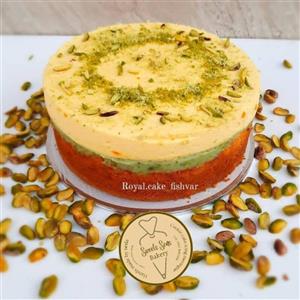 کیک آلنات یا زعفران پسته خانگی پخت روز (حس شیرین)