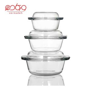 ست قابلمه پیرکس شعله مستقیم 6 پارچه