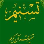 کتاب تفسیر تسنیم جلد پنجاه و پنجم جلد 60 اثر آیت الله جوادی نشر اسرا بوکر صحف