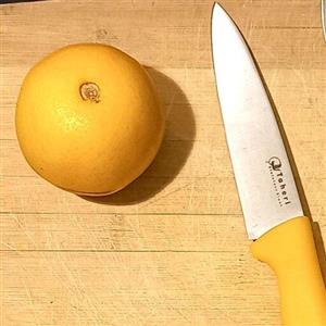 چاقو طاهری  بره  ای فوق لعاده خوش دست و برنده جنس تیغه فولاد استیل آلمانی دسته ترمو پلاس
