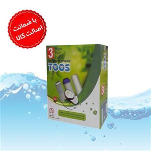 پک سه عددی فیلتر تصفیه آب توس 