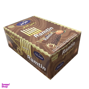 شکلات رامتین فندقی شونیز 19 گرم بسته 24 عددی